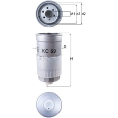 KC 69 Polttoainesuodatin