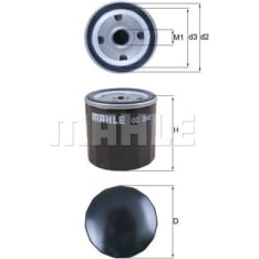 Knecht OC242 Öljynsuodatin