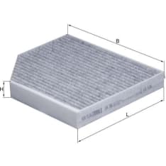 Knecht LAK 386 Raitisilmasuodatin aktiivihiili