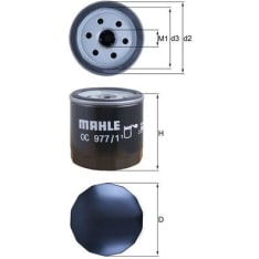 Knecht OC 977/1 Öljynsuodatin