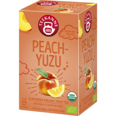 Teekanne Peach Yuzu, fruit infusion with peach and yuzu flavour ORGANIC 18x2,25g