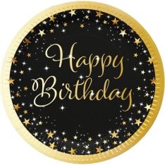 Happy Birthday pahvilautanen 8 kpl/pkt