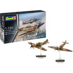 Revell Supermarine Spitfire Mk.Ia & Hawker Hurricane Mk.I pienoismalli