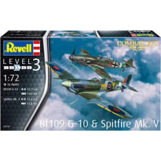Revell Combat Set Bf109G-10 & Spitfire Mk.V 1:72 pienoismalli