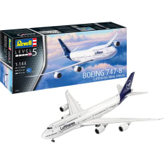 Revell Boeing 747-8 Lufthansa "New Livery" 1:144 scale model