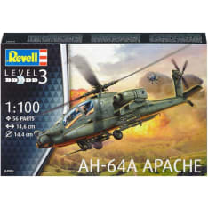 Revell AH-64A Apache 1:100 scale model