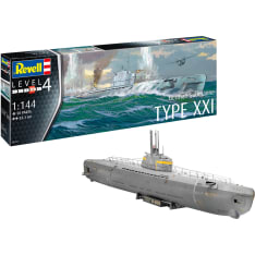 Revell German Submarine Type XXI 1:144 scale model