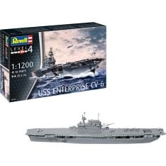 Revell USS Enterprise CV-6 1:1200 pienoismalli