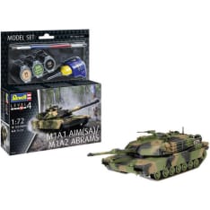 Revell Model Set M1A1 AIM(SA)/ M1A2 Abrams pienoismalli