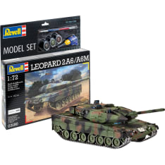 Revell Model Set Leopard 2A6/A6M 1:72 pienoismalli