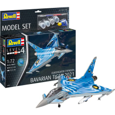 Revell Model Set Eurofighter Typhoon"Bavarian Tiger 2021" 1:72 pienoismalli