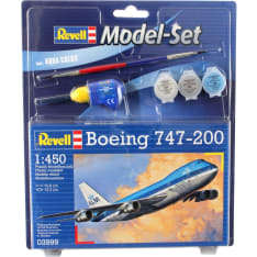Revell Model Set Boeing 747-200 "KLM" 1:450 pienoismalli