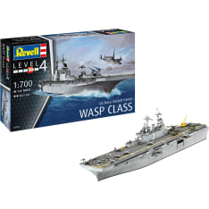 Revell Model Set Assault Carrier USS WASP CLASS 1:700 pienoismalli