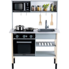 Klein Miele Kitchen Wood Midi Size White leikkikeittiö