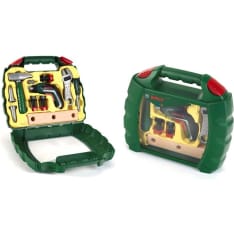 Klein Bosch Tools Work Case With Ixolino II lasten työkalusetti porakoneella