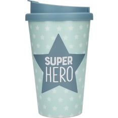 Depesche Super Hero 3,5dl Take Away-muki