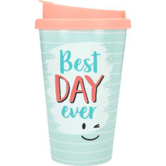 Depesche Best Day ever 3,5dl Take Away-muki