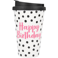 Depesche Happy Birthday 3,5dl Take Away-muki