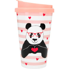 Depesche Panda 3,5dl Take Away-muki