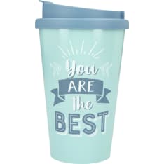 Depesche You are the Best 3,5dl Take Away-muki