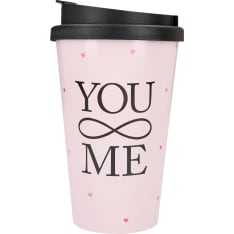 Depesche You & Me 3,5dl Take Away-muki