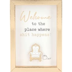 Depesche No. 45 small frame with text