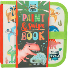 Dino World piirrä & pyyhi-kirja