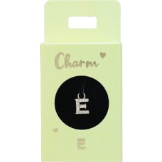 Trend Charms Nro5  Kirjain E riipus