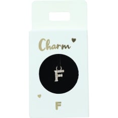 Trend Charms No. 6 Letter F pendant