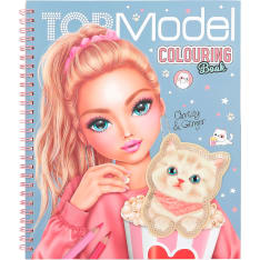 TOPModel Cutie Star värityskirja paljeteilla