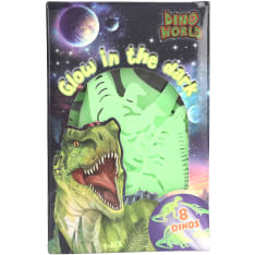 Dino World glow in the dark stickers