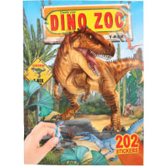 Dino World Zoo Sticker Book