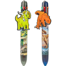 Dino World Gel Pen 6 Colours