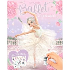 TOPModel Ballet Stickerworld tarrakirja