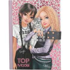 TOPModel Rebel Kitty koodillinen & soiva päiväkirja