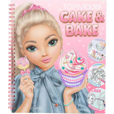 TOPModel Bake & Cake värityskirja