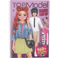 TOPModel Dress Me Up Rebel Kitty sticker book