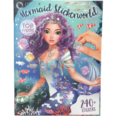 TOPModel Mermaid Metallic Stickerworld tarrakirja