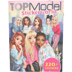 TOPModel Stickerworld tarrakirja