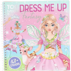 TOPModel Dress Me Up Fantasy sticker book