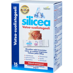 Silicea vatsa-suolistogeeli annospussit 15 x 15 ml