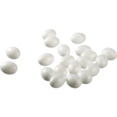 Plastic egg 60 x 40 mm, 20st/bag