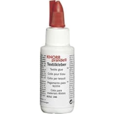 Textile glue 50ml, transparent, hand wash up to 40 C, adhesive area remains elastic