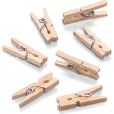 Farnia 100kpl 25 x 7mm pyykkipoika