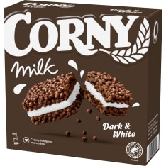 Corny Milk Dark & White snack bar 4x30g