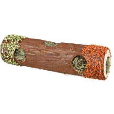 Trixie 30 cm natural wood tunnel with filling
