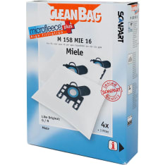 Cleanbag Microfleece+ Miele G/H/N 4 kpl pölypussi