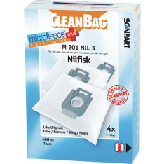 Cleanbag Microfleece+ Nilfisk Elite Extreme King 4 kpl pölypussi