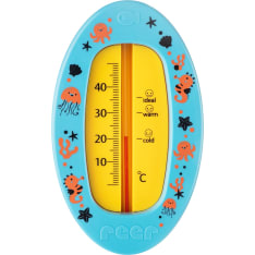 Reer oval blue bath thermometer