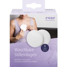 Reer washable bra protectors 8 pcs and washing bag